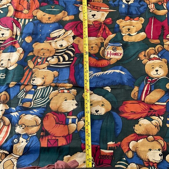 Teddy Bear Fabric Dressed Adult Outfit Sailor Nurse Grandpa Grandma 2.5 yd - Picture 5 of 5